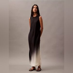 Calvin Klein Gradient Maxi Dress